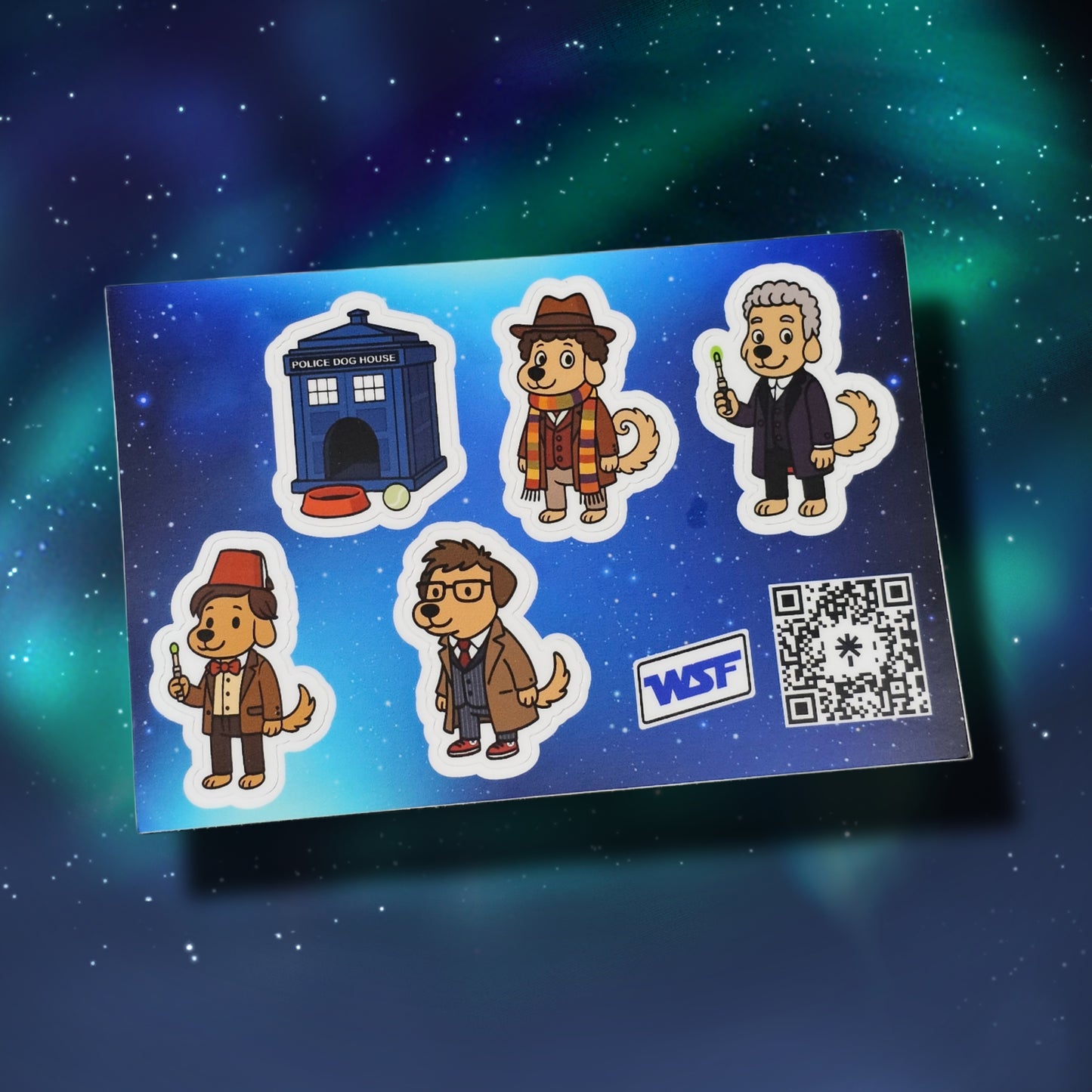 Dogtor Who Sticker Pack