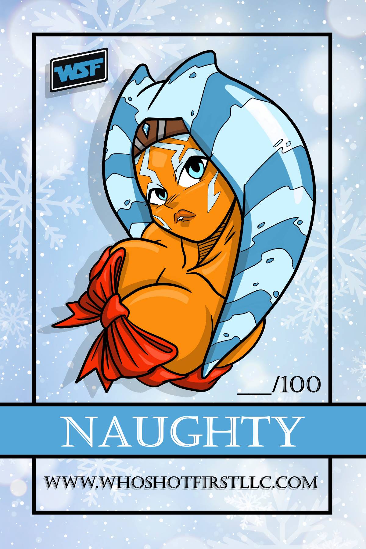 Naughty Ahsoka - Embroidered Patch