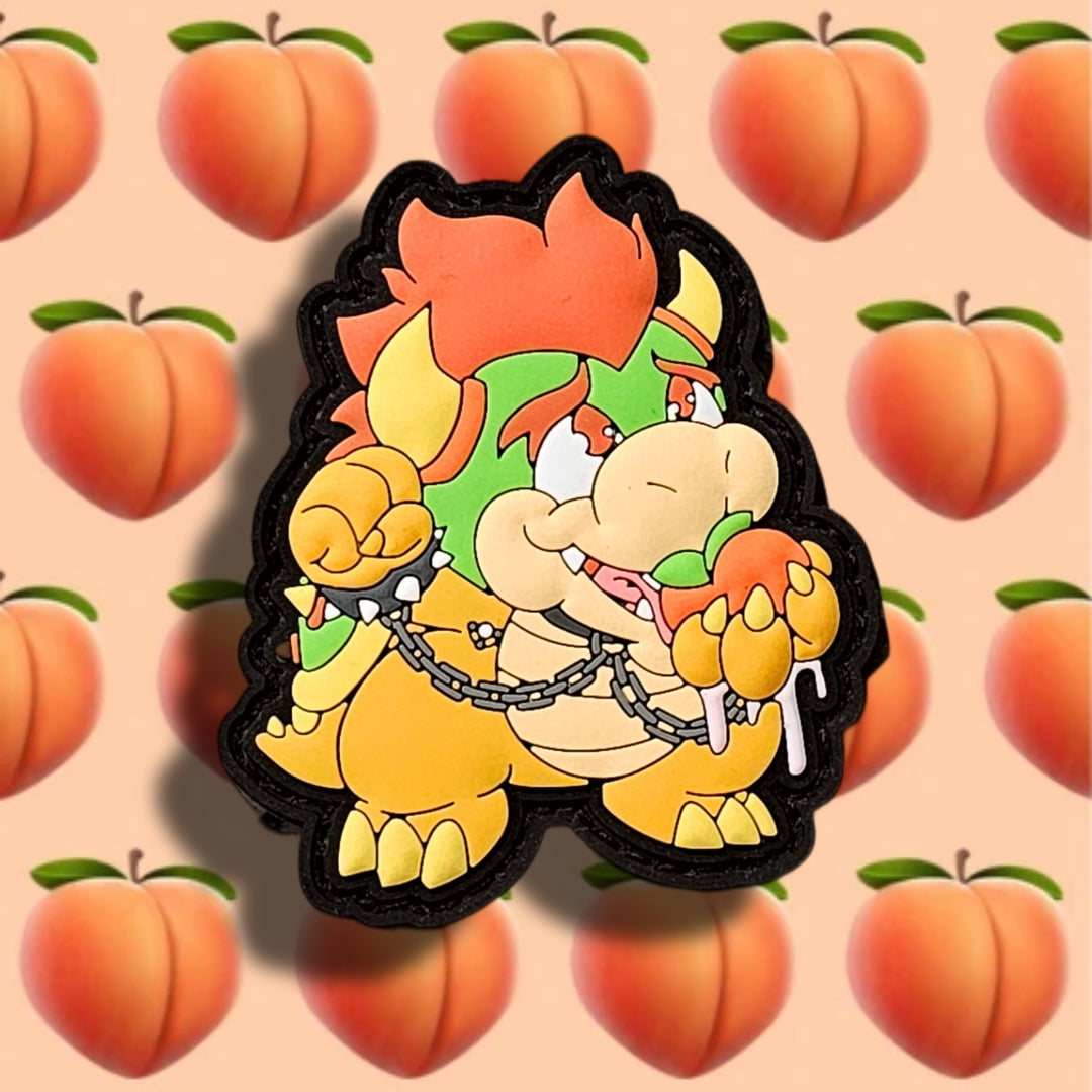 Eatin Peaches - Bowser PVC Patch