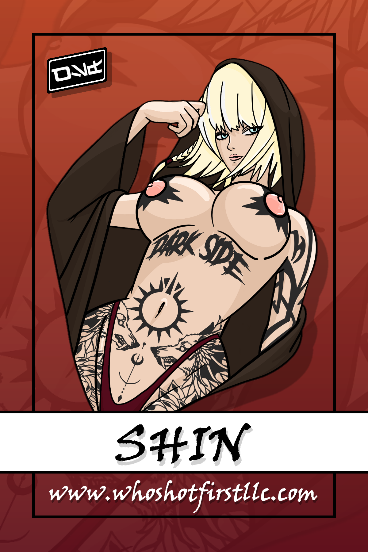Shin - LIMITED EDITION - Embroidered Patch