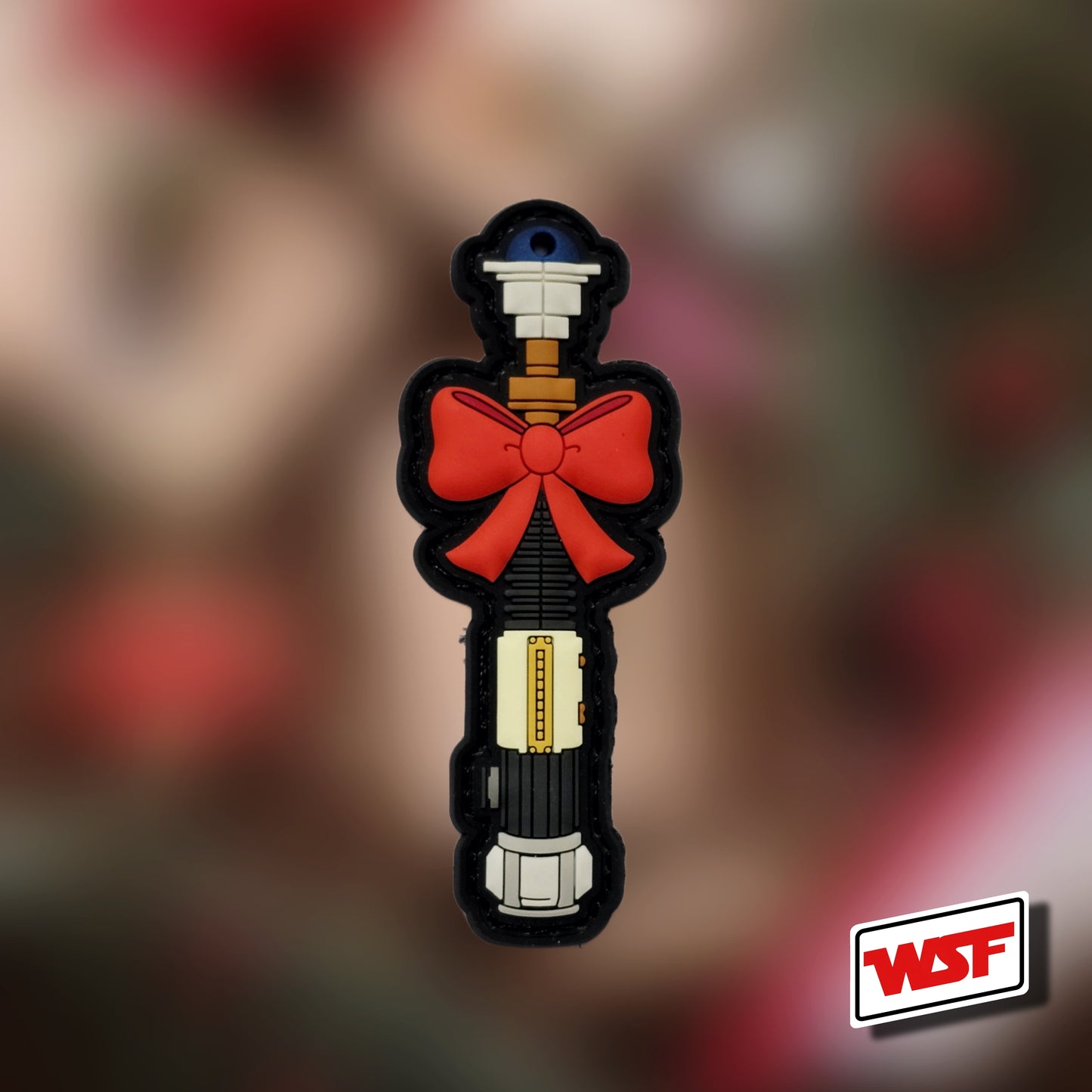 Obi-Wan Holiday Saber - PVC Patch Ornament