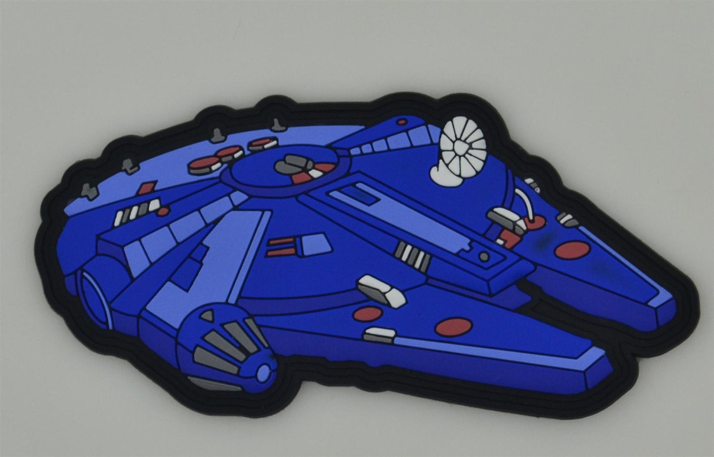 Blue Falcon - PVC Tactical Morale Patch - Unique Military Star wars millenium falcon inspired gift idea