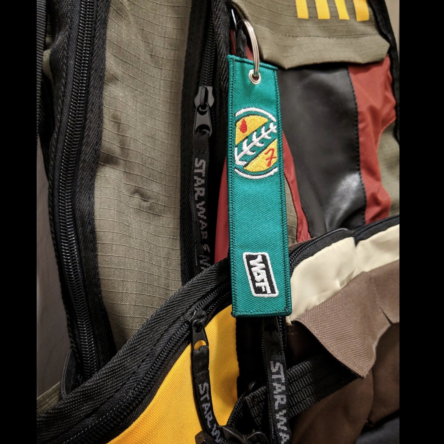 SW Keychains - Luggage Flight Tags - Unique Star Wars Inspired Gift Jedi Boba Fett Rebel Ahsoka Sabine Imperial