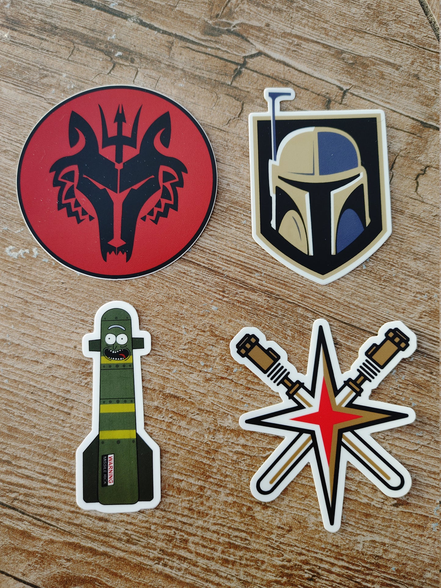 Slap Pack - (4) Stickers