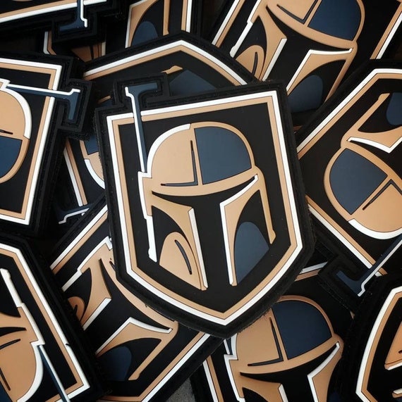 Golden Fett - PVC Tactical Morale Patch - NHL VGK Vegas Knights Hockey gift idea