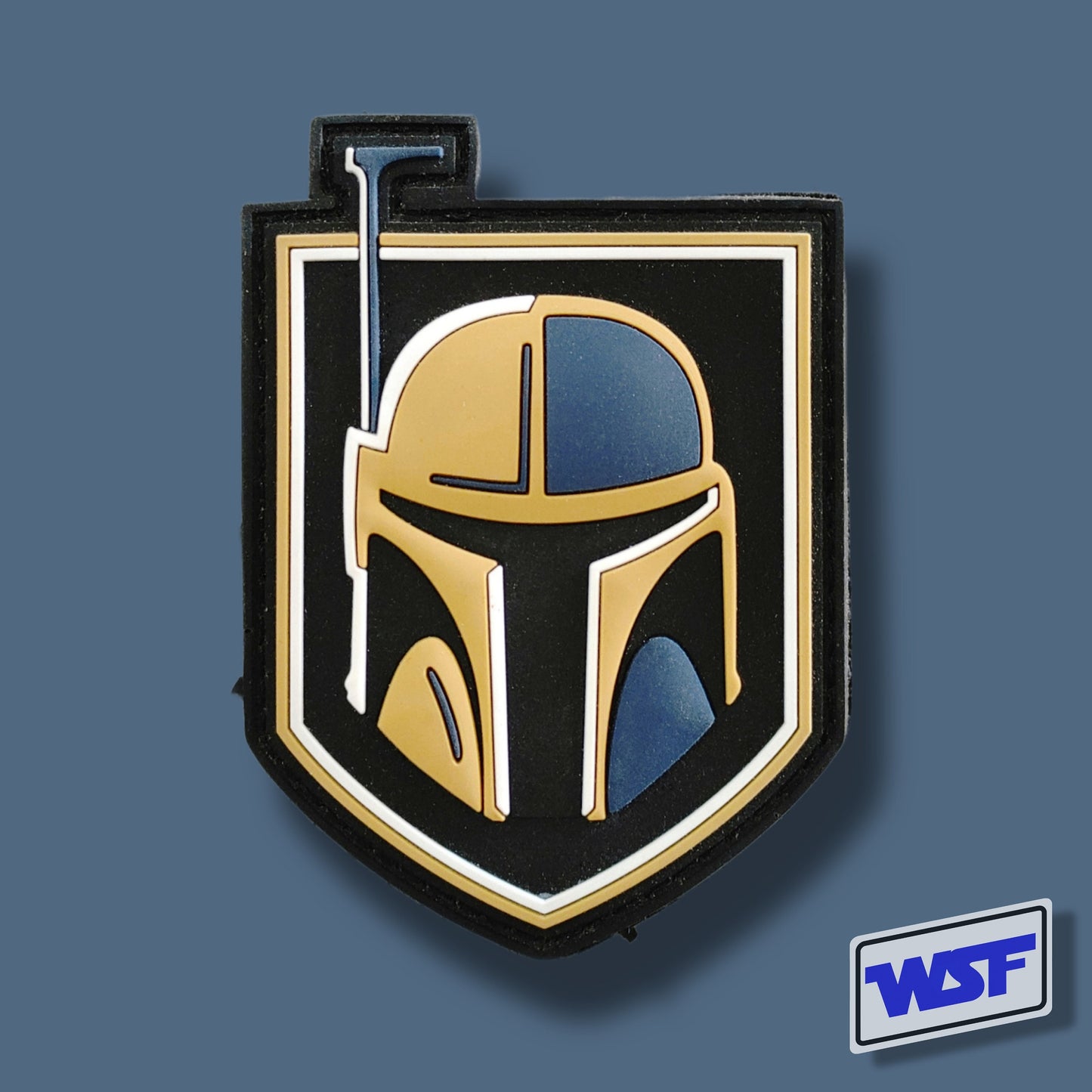 Golden Fett - PVC Tactical Morale Patch - NHL VGK Vegas Knights Hockey gift idea