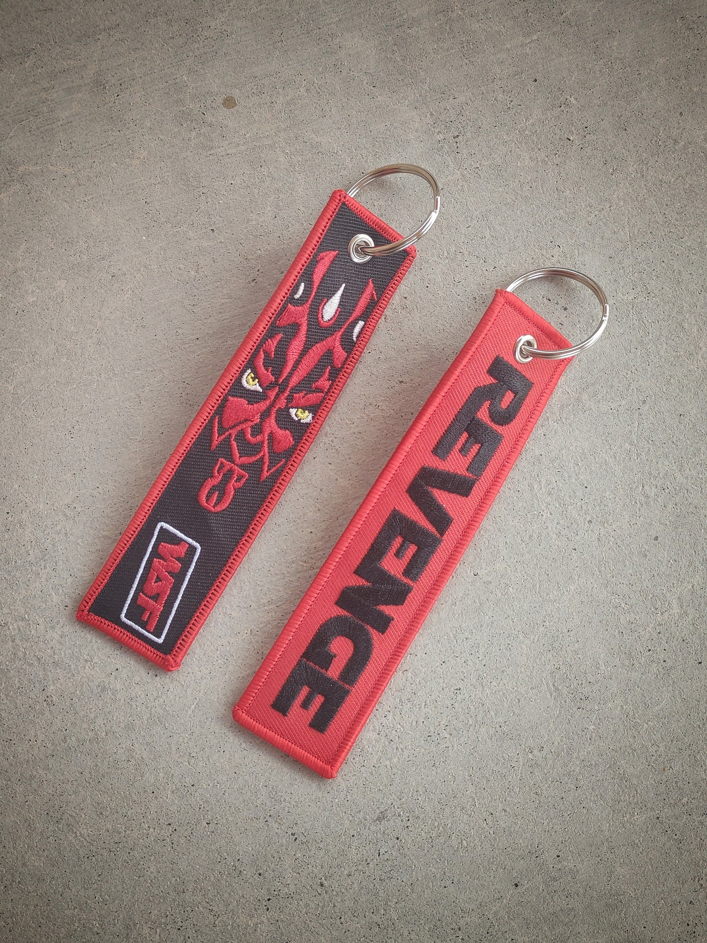 SW Keychains - Luggage Flight Tags - Unique Star Wars Inspired Gift Jedi Boba Fett Rebel Ahsoka Sabine Imperial