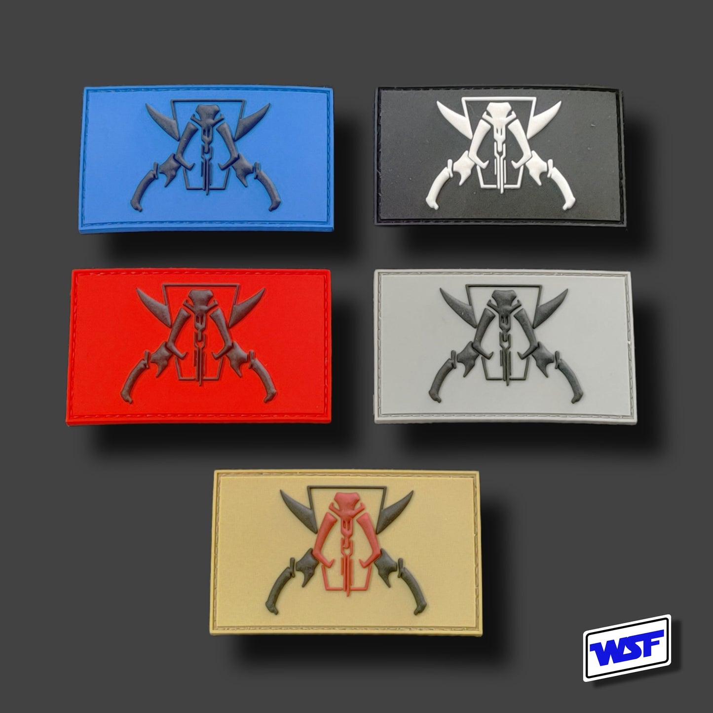 Jolly Mando - Mandalorian Jolly Roger Pirate Flag - Unique PVC Tactical Morale Patch - Star wars inspired Gift Mythosaur