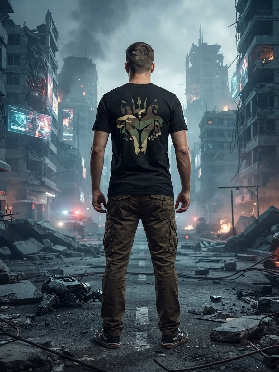 Wolf Team Woodland Tee Pre-Order
