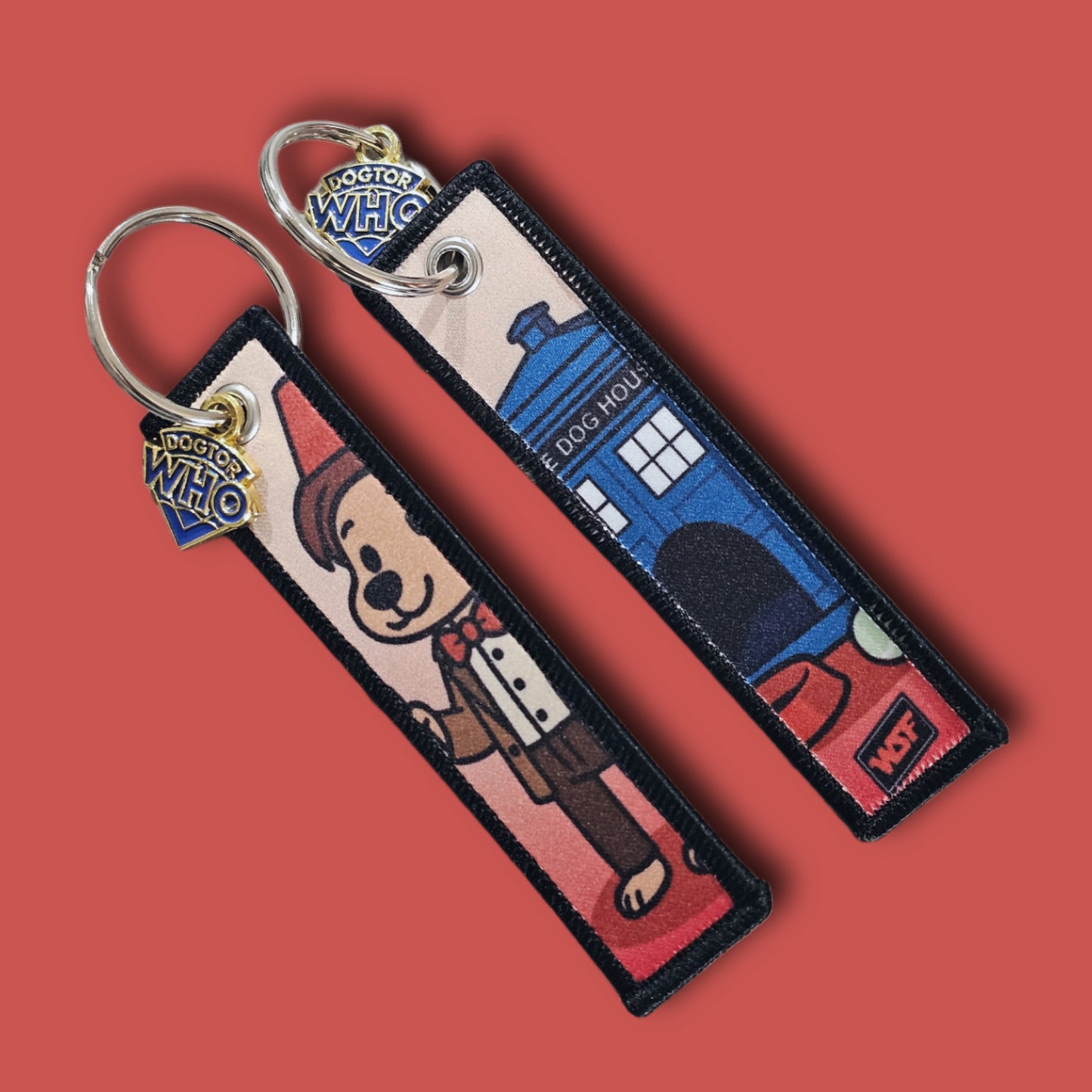 Dogtor Who Keychains