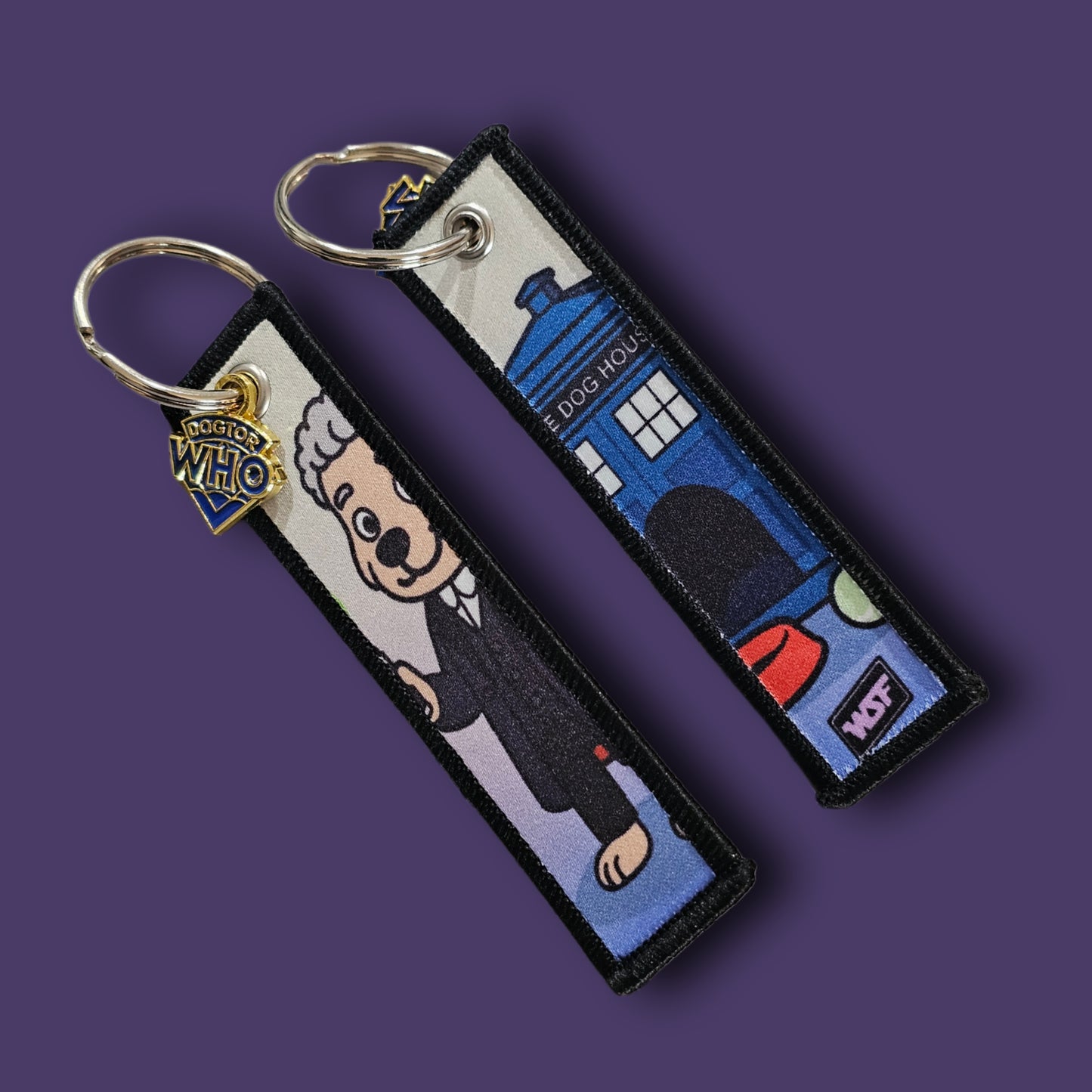 Dogtor Who Keychains