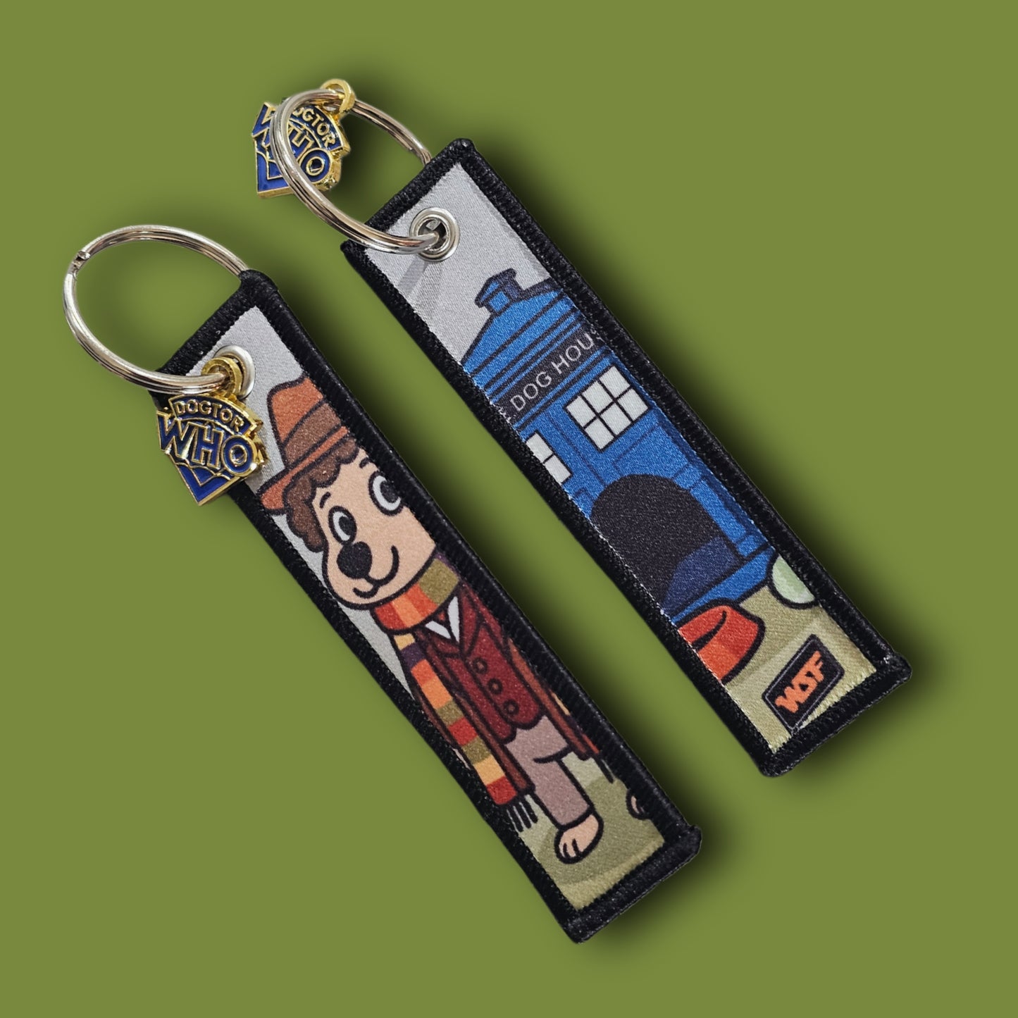 Dogtor Who Keychains
