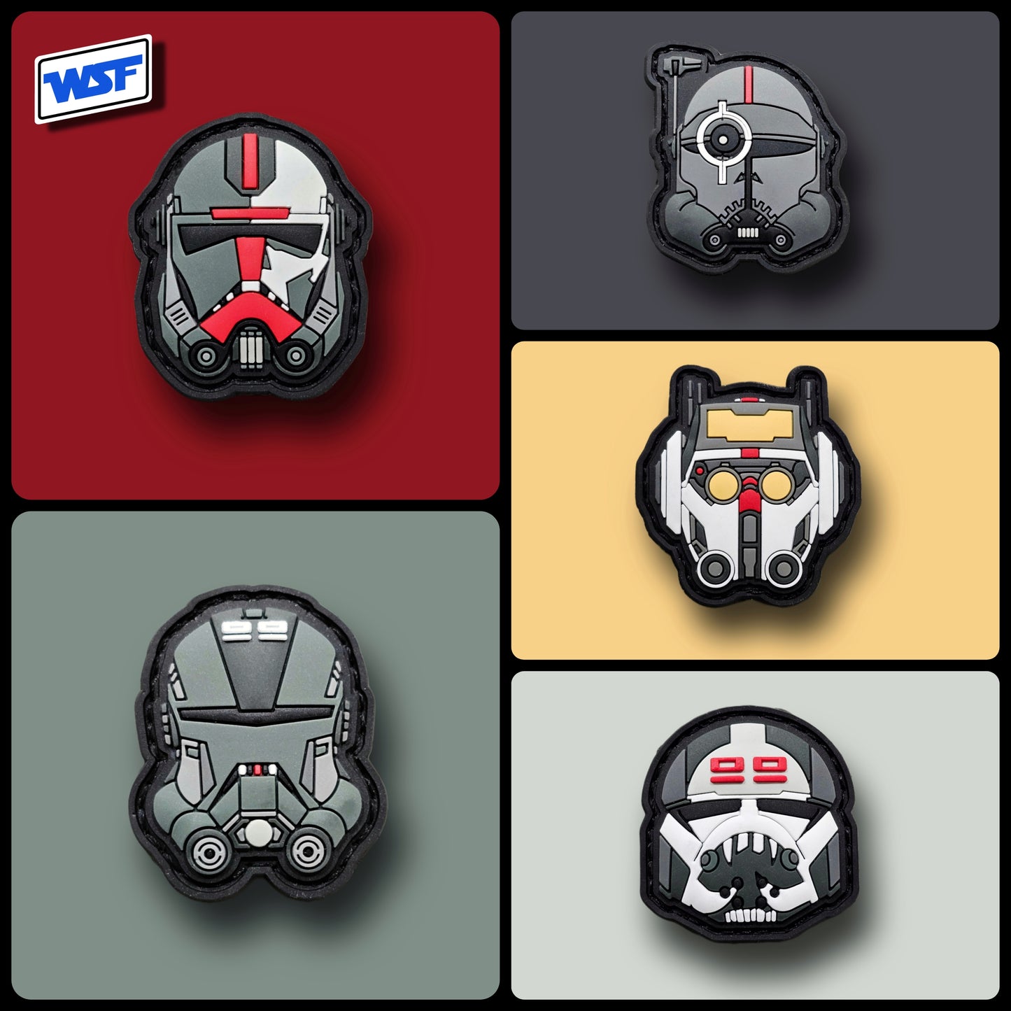Bad Batch Helmets - PVC Morale Patch