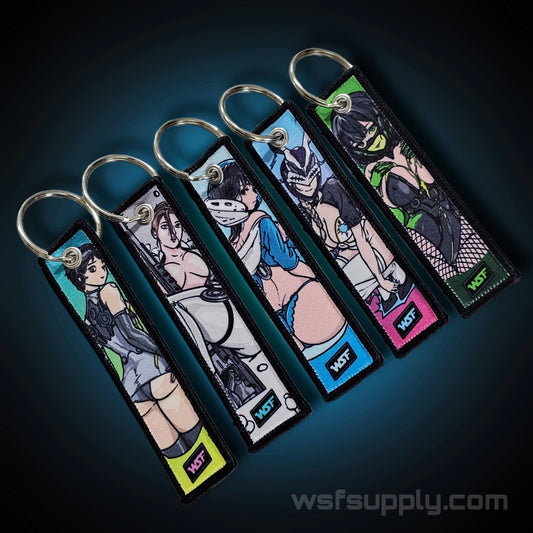 First Descendant Key Chain Flight tags