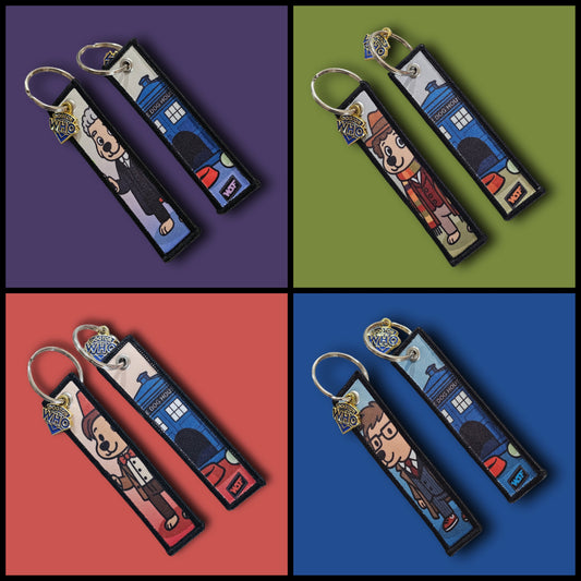 Dogtor Who Keychains