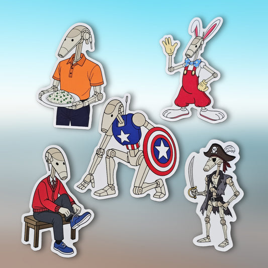 Roger Roger Series Stickers