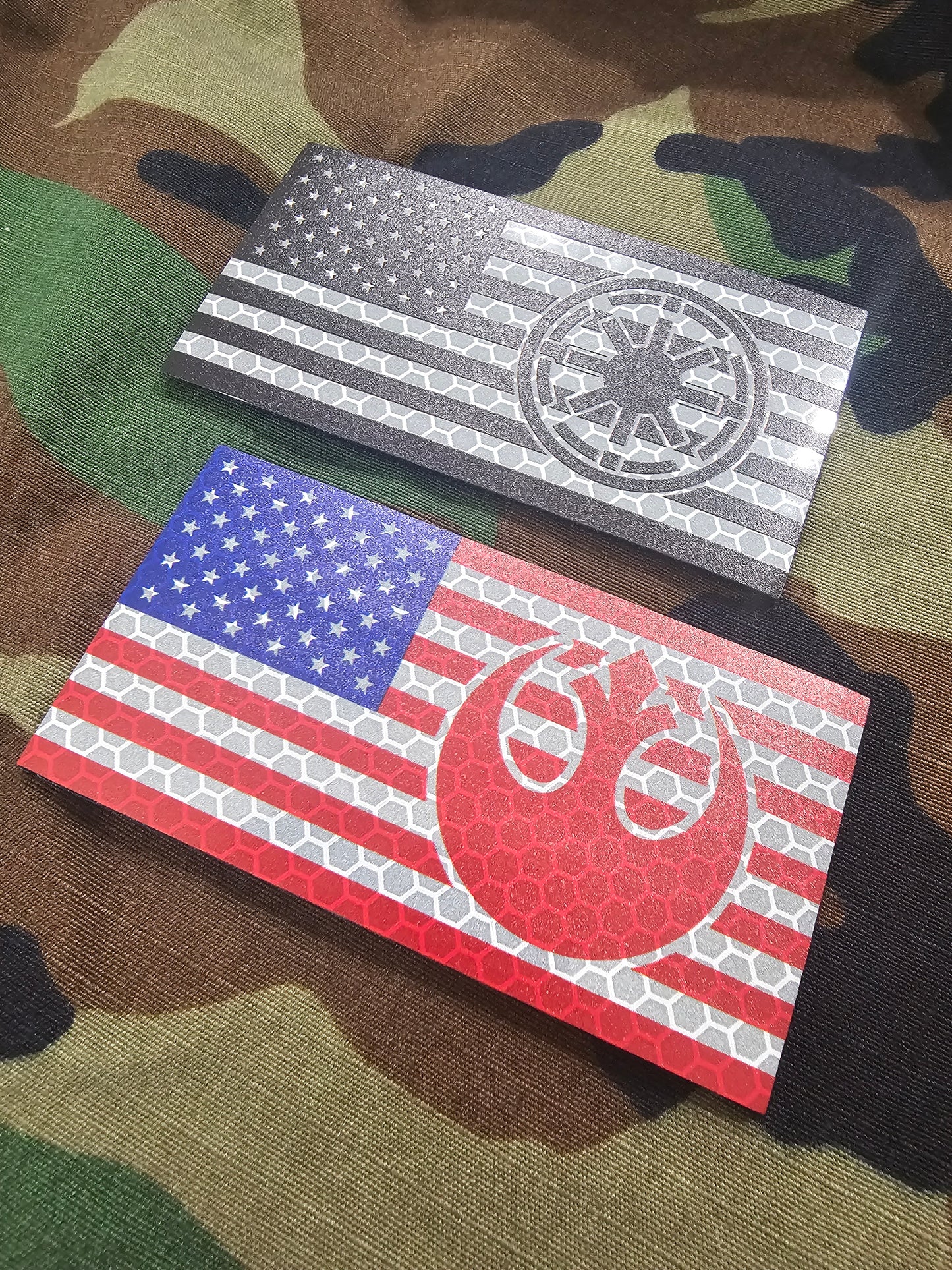 Rebel + Republic US Reflective Flags
