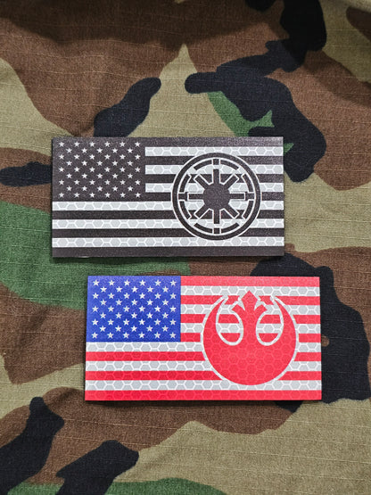 Rebel + Republic US Reflective Flags
