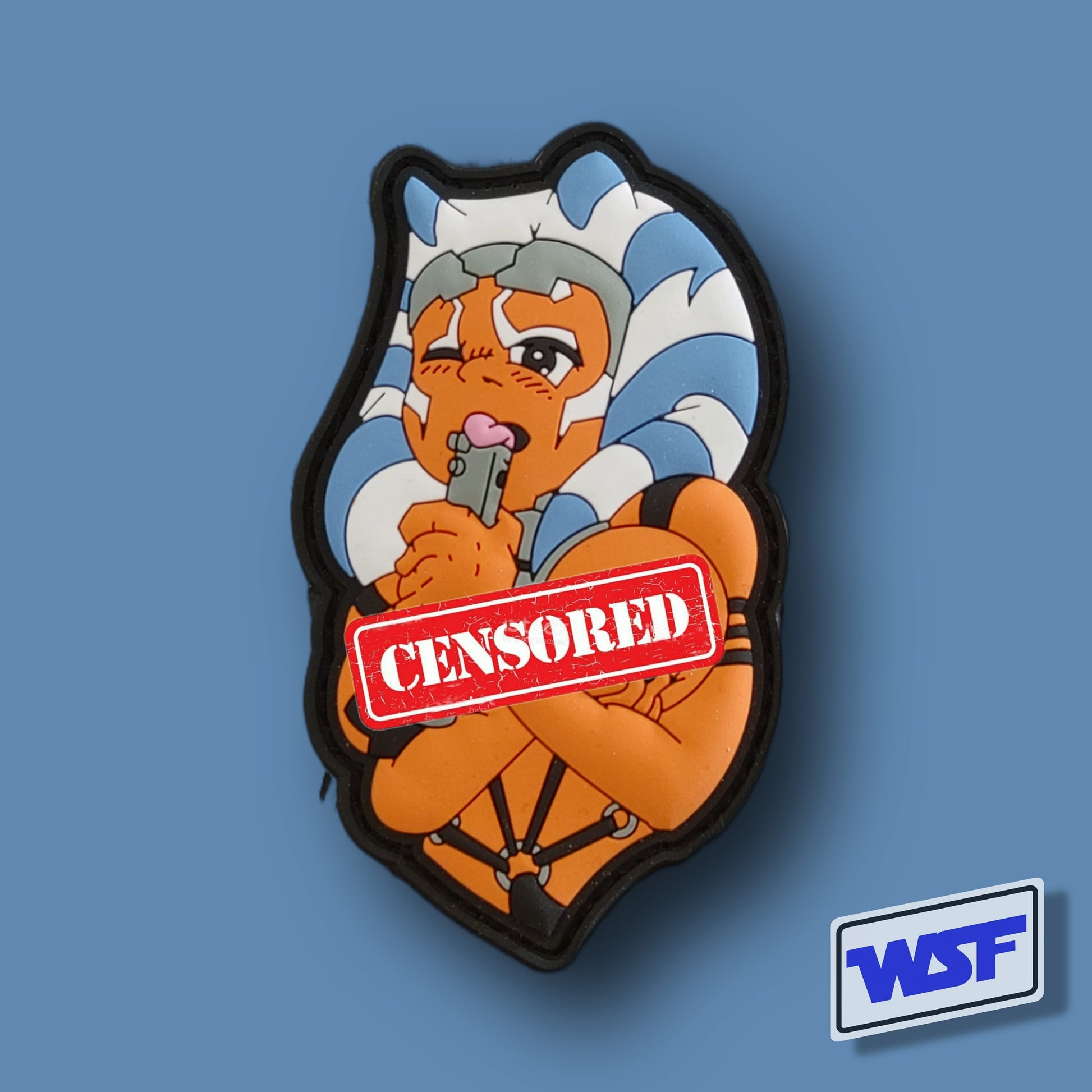 Master - Ahsoka Tano Lightsaber - PVC Tactical Morale Patch Unique Star Wars Anakin Inspired Anime Lewd Gift